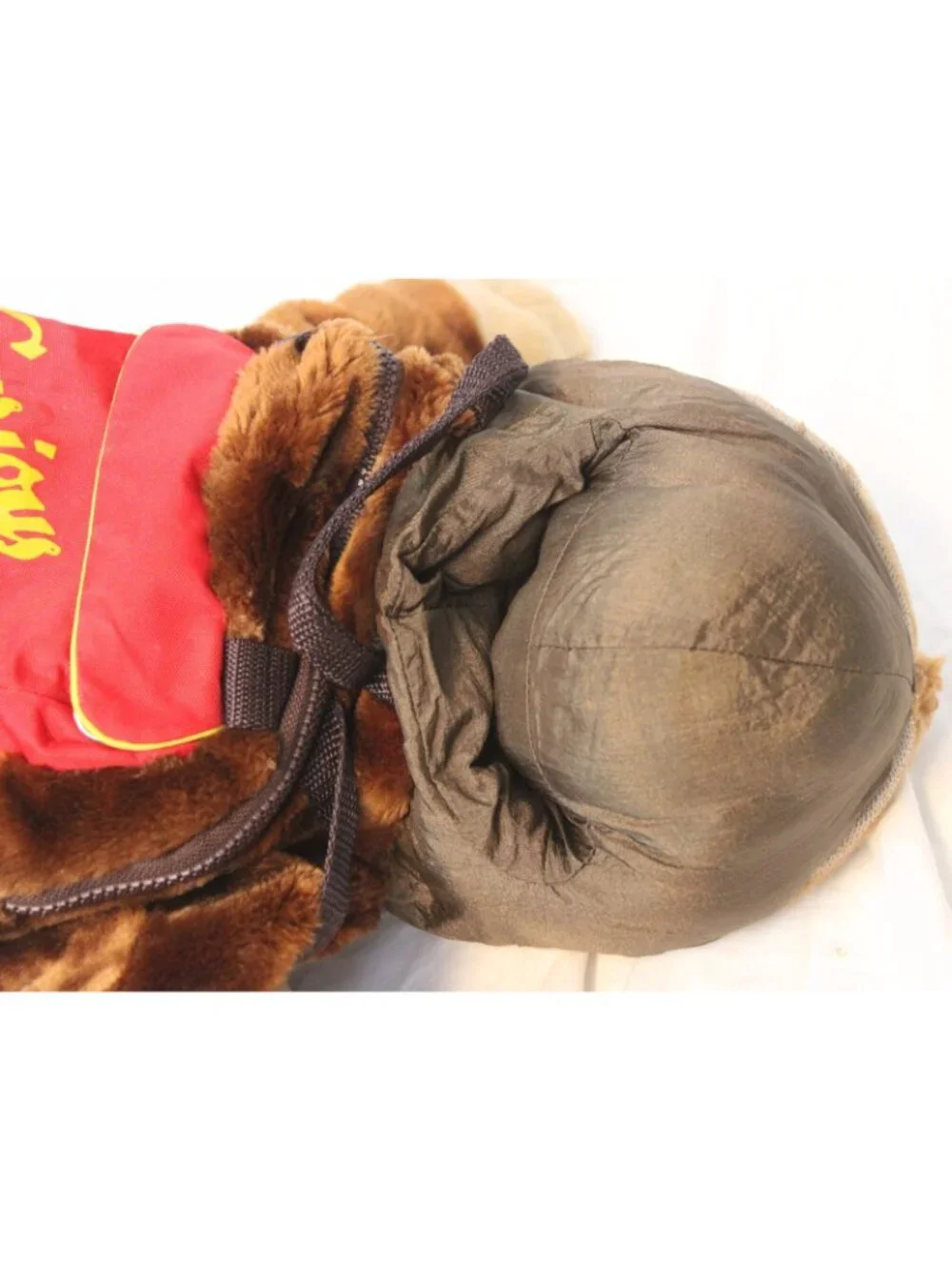 Vtg Curious George Plush Backpack Monkey on Back Wildkin Puppet